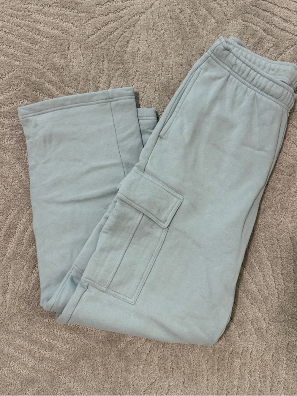 Aritzia Cozy Sweatfleece Mega Cargo Joggers